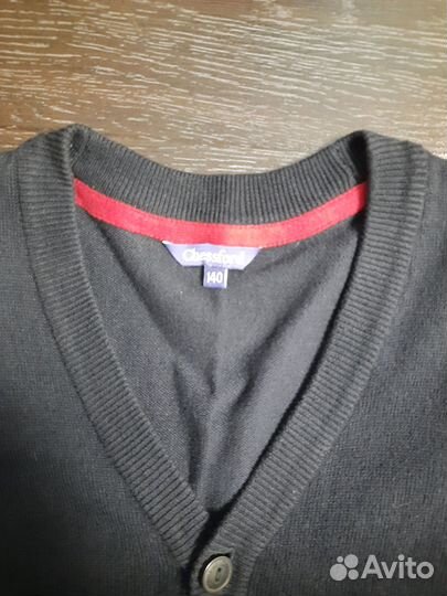 Кардиганы школьный на мальчика, 140