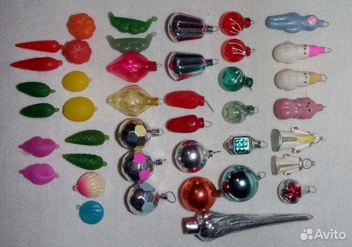 Елочные игрушки Малютка Московские наборы