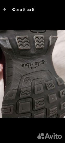 Ботинки для девочки зимние декатлон 31 на 30р