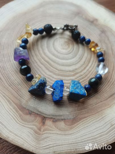 Браслет с натуральными камнями