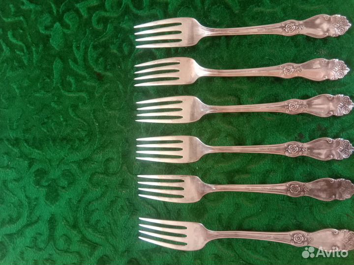 Вилки мельхиор