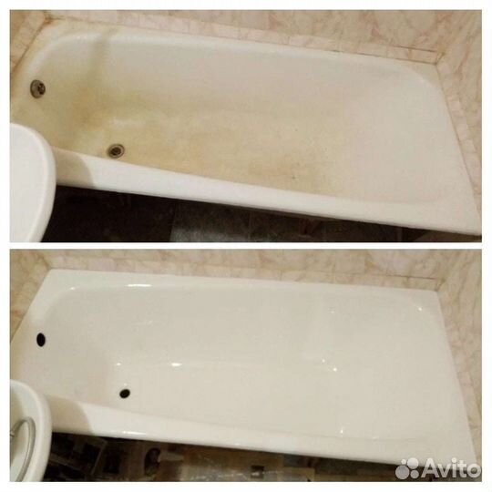 Реставрация ванн жидким акрилом