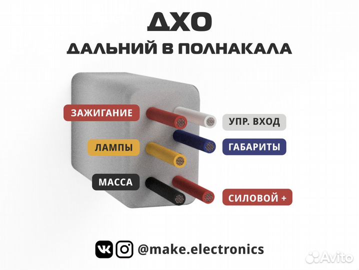 Реле дневных ходовых огней