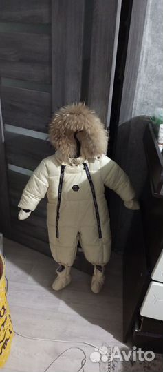 Зимний камбенезон на мальчика