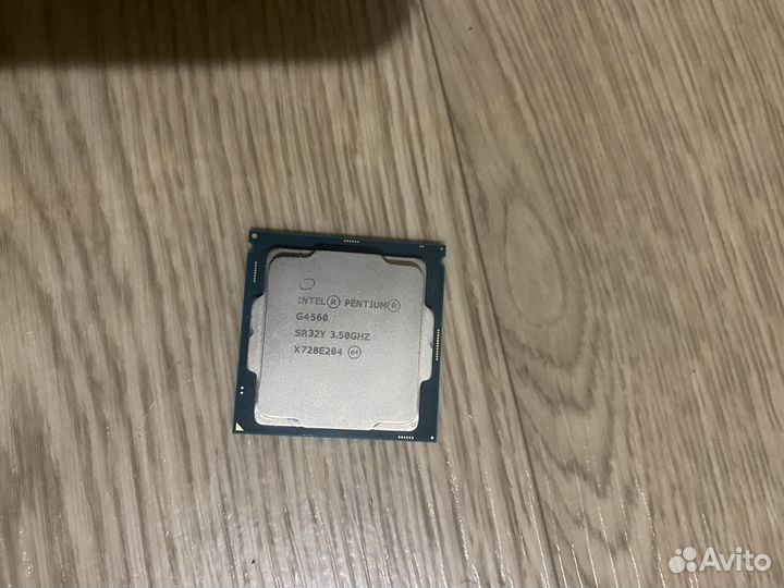 Процессор intel pentium g4560