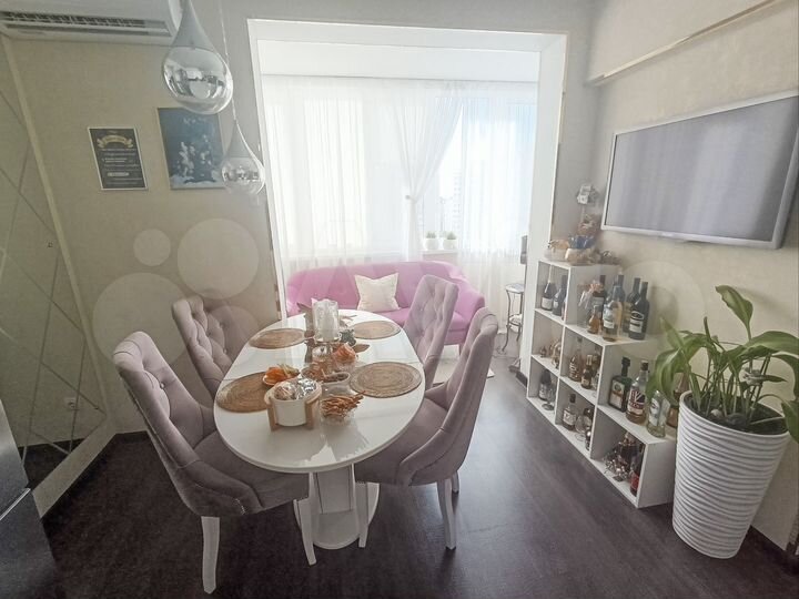 1-к. квартира, 44,4 м², 19/22 эт.