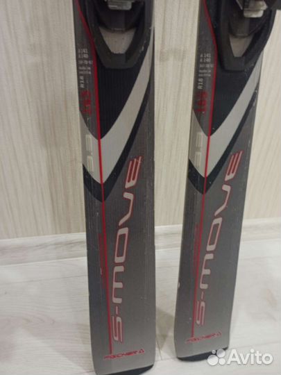 Гор лыжи fischer 165см ботинки rossignoll 28,5