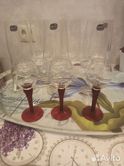 Хрустальные бокалы