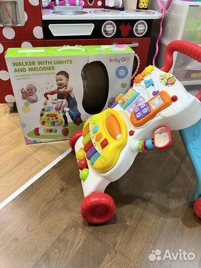 Ходунки каталка Baby go