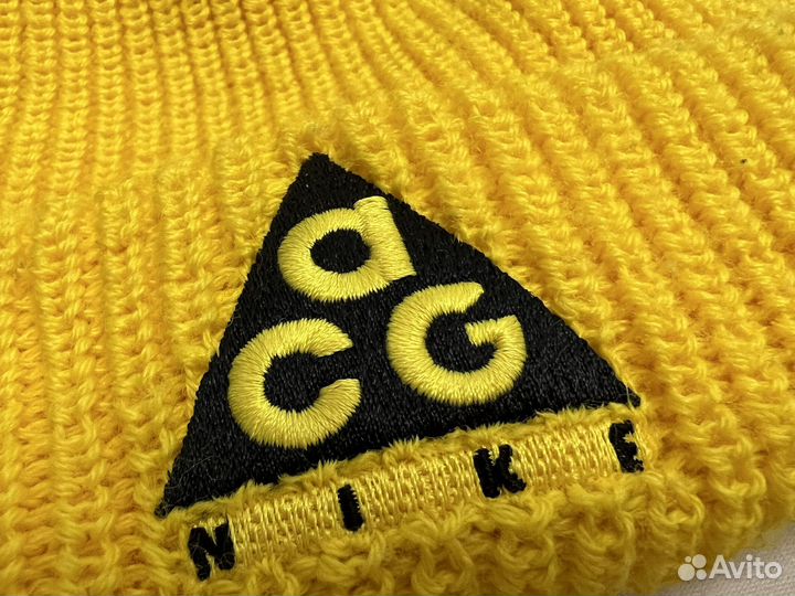 Шапка Nike ACG Beanie (Amarillo/Black) Оригинал