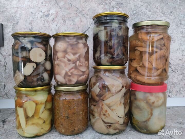 Продам варенье,грибы, маринованные, сухие