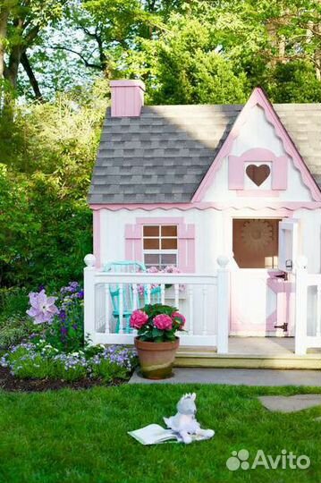 Домик Детский летний уличный двухэтажный