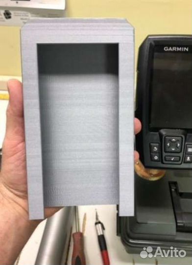 Козырек и чехол для эхолота Garmin Striker Plus 4