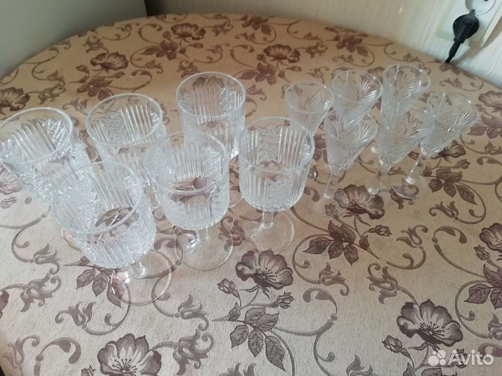 Хрустальные фужеры