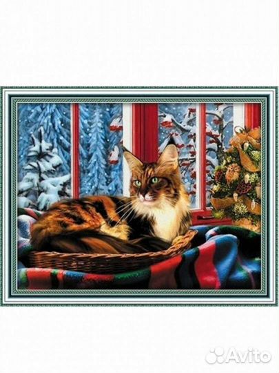 Алмазная мозаика 40х50 см