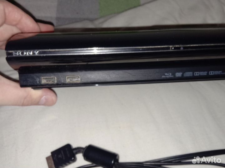 Игровая приставка ps3 super slim прошитая