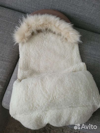 Конверт на выписку зимний овчина