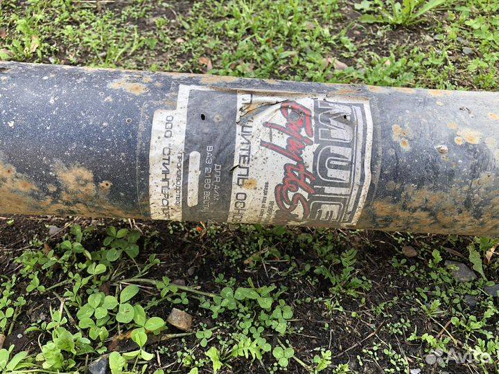 Раздвоенный выхлоп стингер лада веста б/У