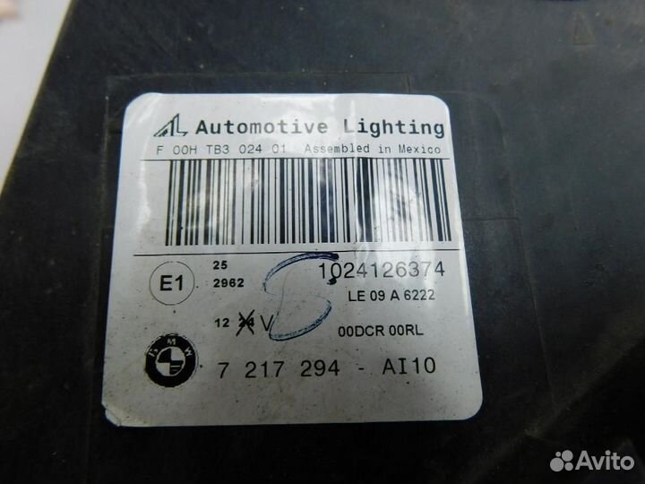 Фара левая BMW X5