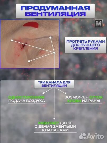 HyFin Окклюзионный пластырь вентилируемый