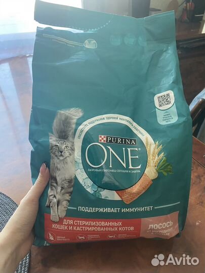 Purina one для кошек