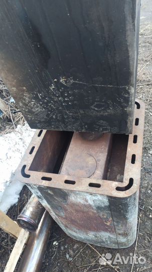 Печь для бани с баком