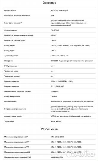 Комплект видеонаблюдения бу