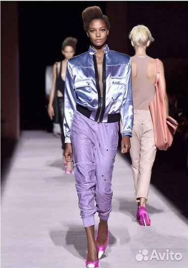 Кожаные джоггеры Tom Ford оригинал