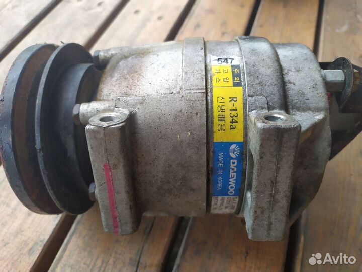 Компрессор кондиционера daewoo nexia