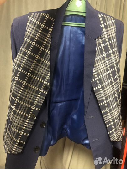 Пиджак и жилетка для мальчика 122-128