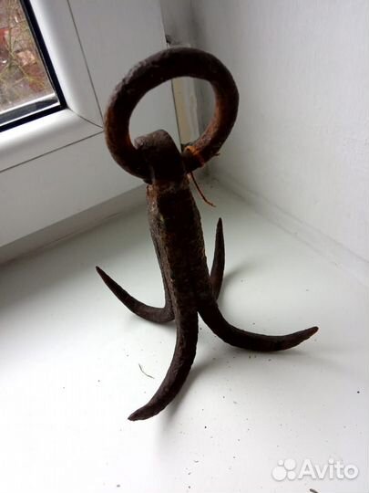 Якорь для рыбалки на резиновой лодке