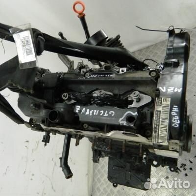 Двигатель дизельный skoda fabia 2 (ABN25AB01)