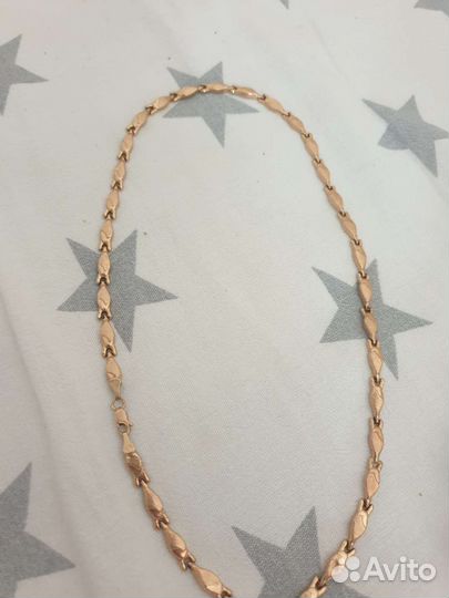 Золотое колье 585