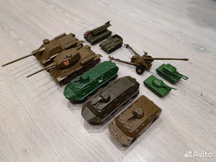 Модели военной техники СССР, масштаб 1:43