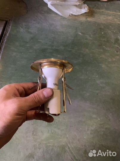 Светильник потолочный с лампочками 10 шт