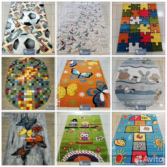 Ковер в детскую новый
