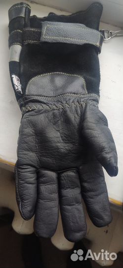 Краги кожаные, пожарные из германии на мембране