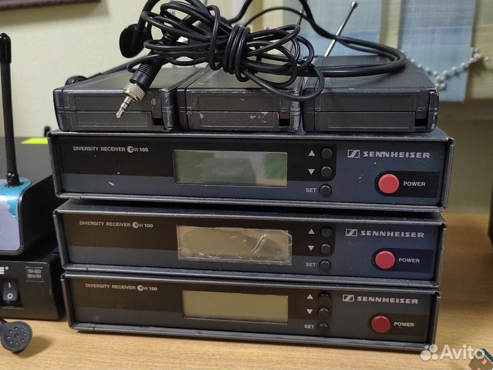 Радиомикрофоны sennheiser и Shure