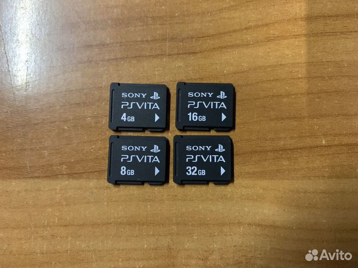 Sony PlayStation Vita карты памяти