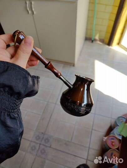 Турка для кофе медная/турки