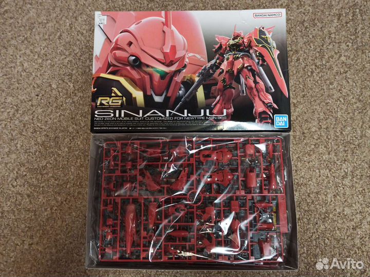 1/144 Bandai Gundam Sinanju (RG) 22