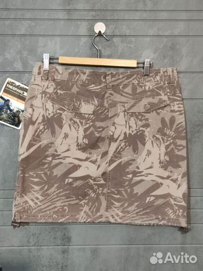 Юбка хлопковая джинсовая L 48 размер