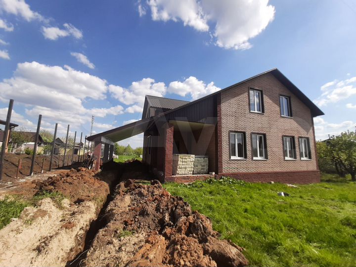 Коттедж 222,8 м² на участке 6 сот.