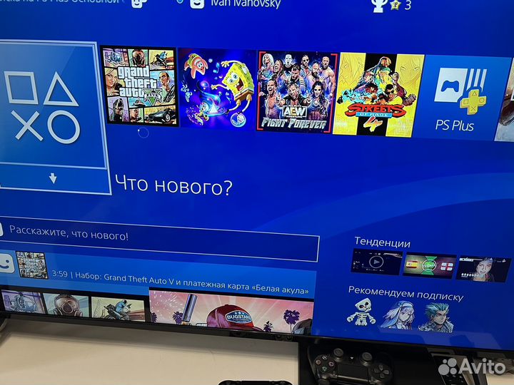 Sony PS4 slim 1tb 2 джостика