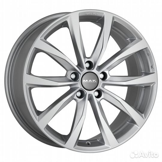 R16 5x114,3 6,5J ET45 D67,1 MAK Wolf Silver