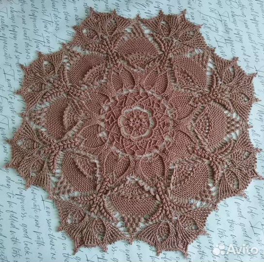 Салфетка крючком (на заказ)