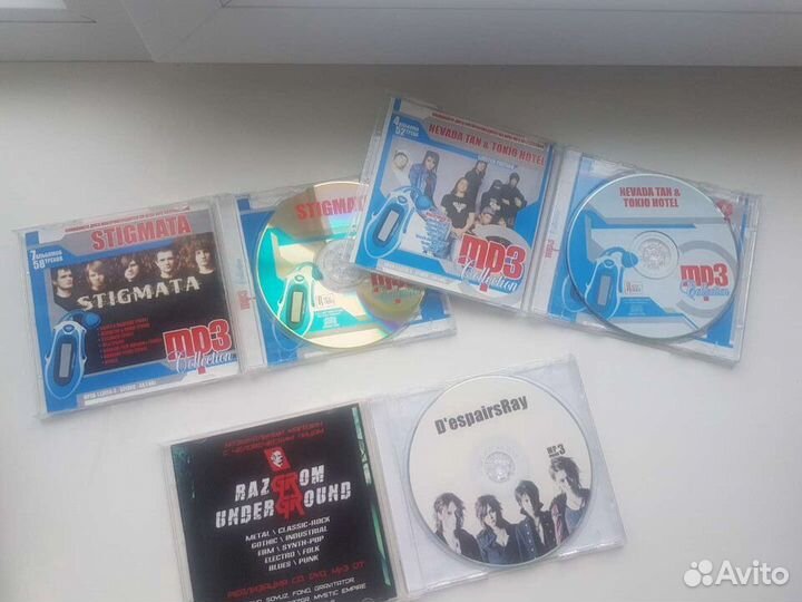 CD, мр3 диски