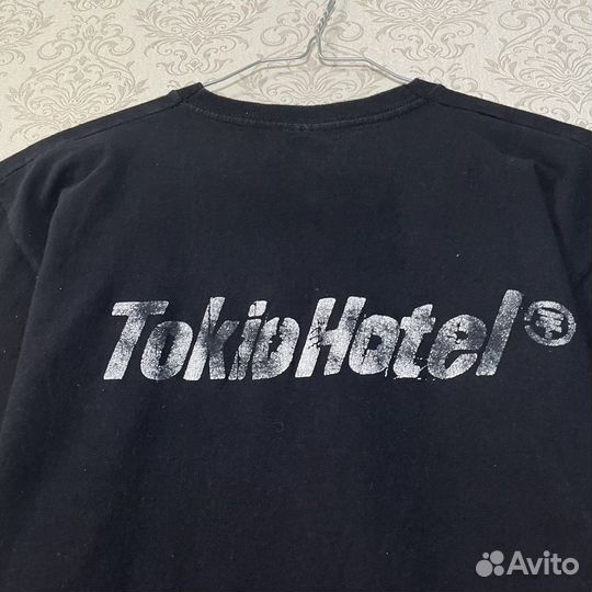 Футболка Tokyo hotel vintage 00s distessed tee