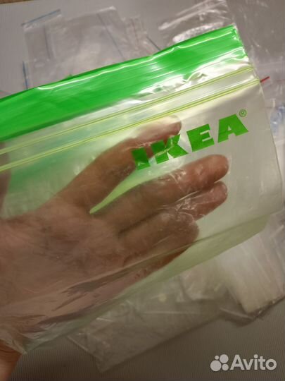 Ассорти из зиплоков бу Зип пакеты набором