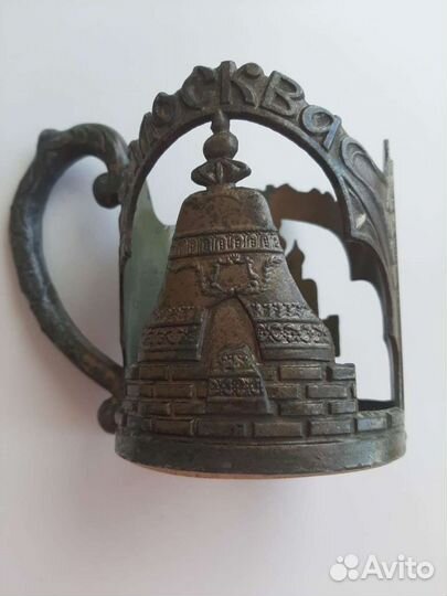 Подстаканник Москва.Царь Пушка. Пишите